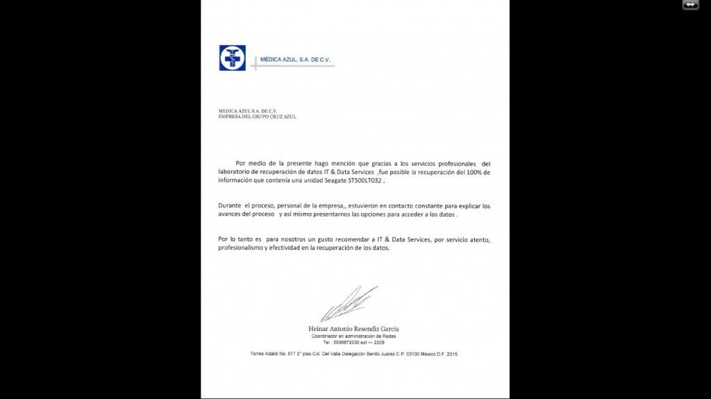 Cartamedicaazul